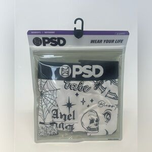 PSD Rushin Tattoo Boyshort Sz XSmall
